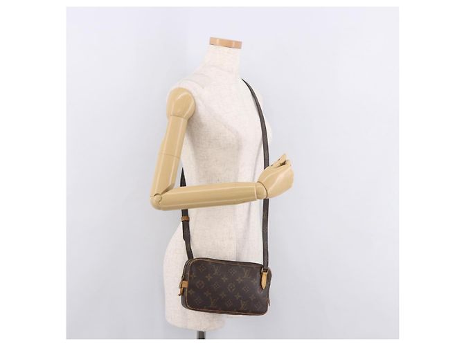 LOUIS VUITTON Monogram Marly Bandouliere Shoulder Bag M51828 LV Auth 186341 Monogramma - vista 21