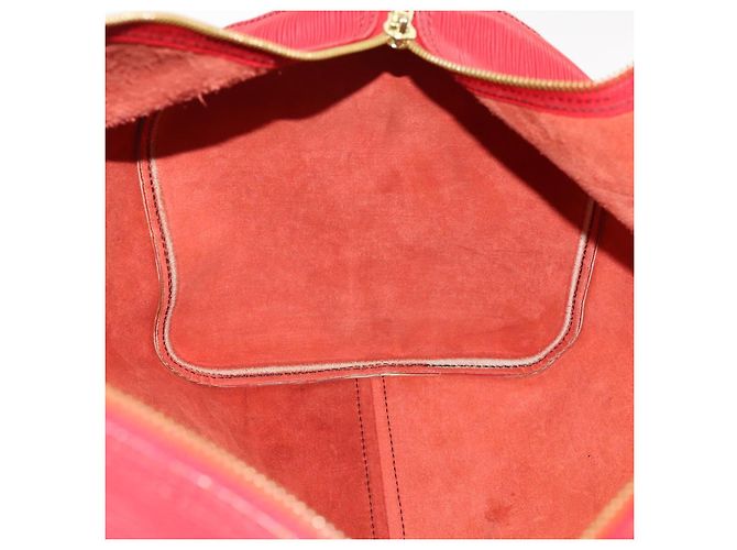 LOUIS VUITTON Epi Keepall 55 Boston Bag Rosso M42957 LV Auth 179665A - vista 20