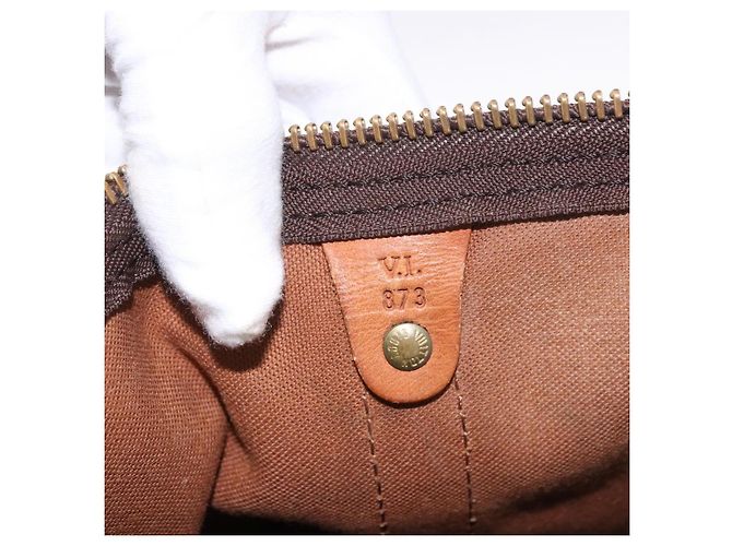 LOUIS VUITTON Monogram Keepall 45 Boston Bag M41428 LV Auth 187640 Monogramma - vista 12