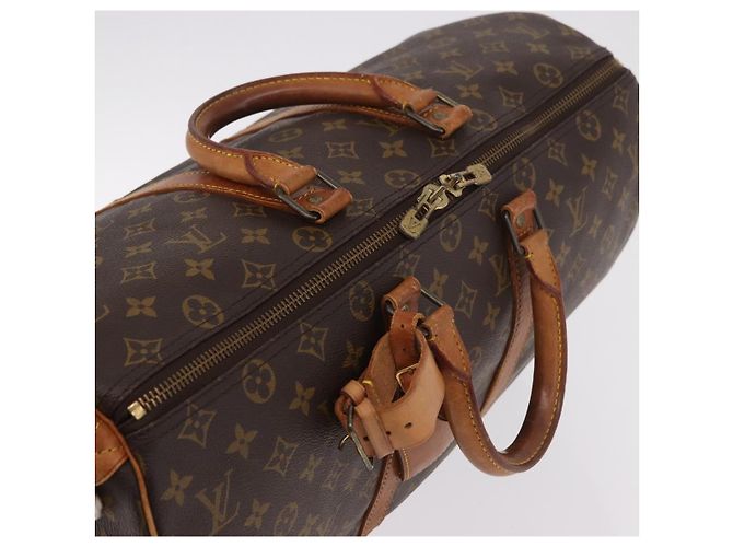 LOUIS VUITTON Monogram Keepall 45 Boston Bag M41428 LV Auth 187640 Monogramma - vista 6