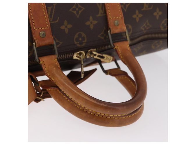 LOUIS VUITTON Monogram Keepall 45 Boston Bag M41428 LV Auth 187640 Monogramma - vista 7