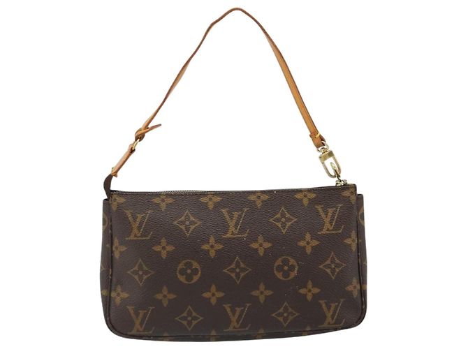 LOUIS VUITTON Monogram Pochette Accessoires Accessory Pouch M51980 Auth 185749 - view 2