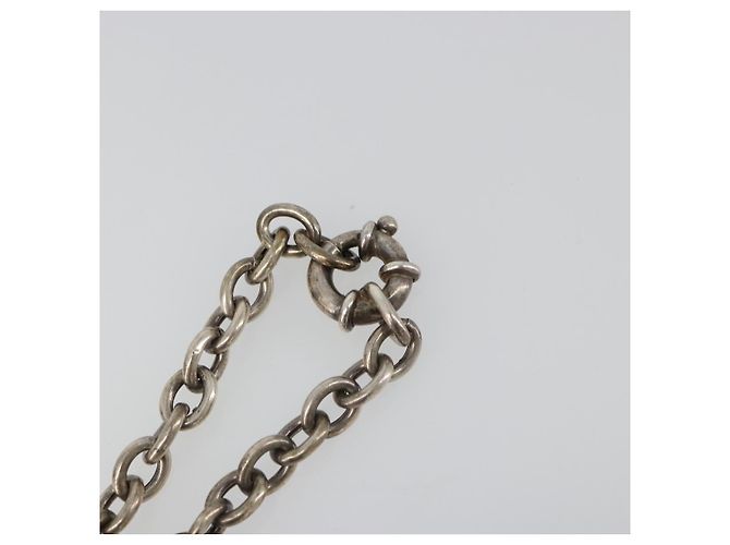 Bracciale GUCCI Ag925 Argento Autentico SW2376 - vista 11