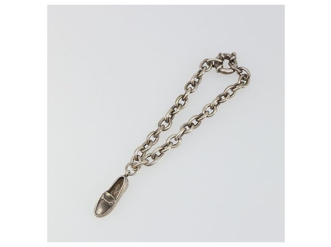 Bracciale GUCCI Ag925 Argento Autentico SW2376 - vista 2