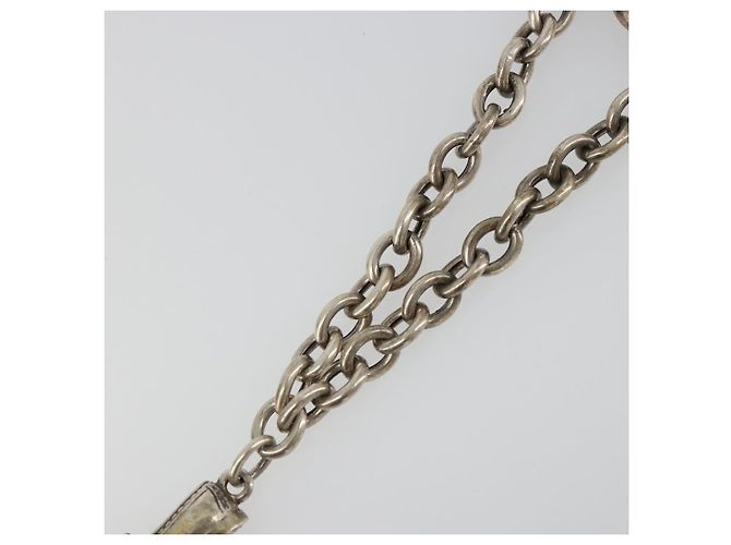 Bracciale GUCCI Ag925 Argento Autentico SW2376 - vista 9