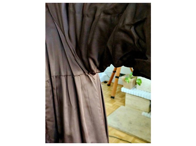 Guy Laroche Cappotto in Visone Marrone - vista 9