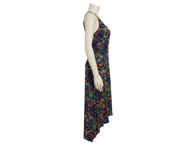 Vestito Olivia Haney Black Mayan Multi Multicolore - vista 2