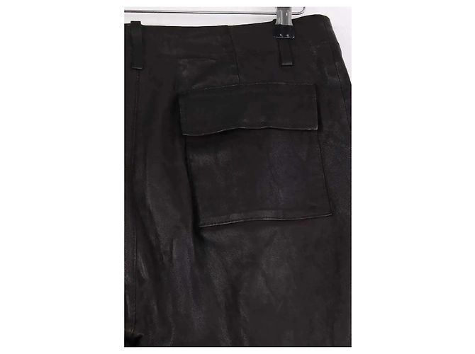 Autre Marque Braune gerade Hose - Ansicht 4