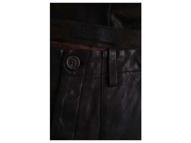 Autre Marque Braune gerade Hose - Ansicht 5