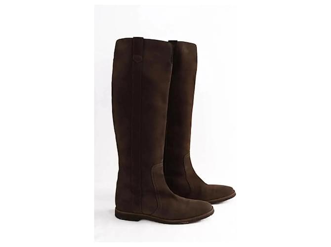 Laurence Bras Botas de montar marrones Castaño - vista 3