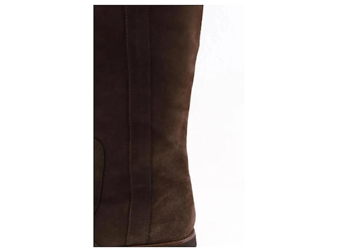 Laurence Bras Botas de montar marrones Castaño - vista 4