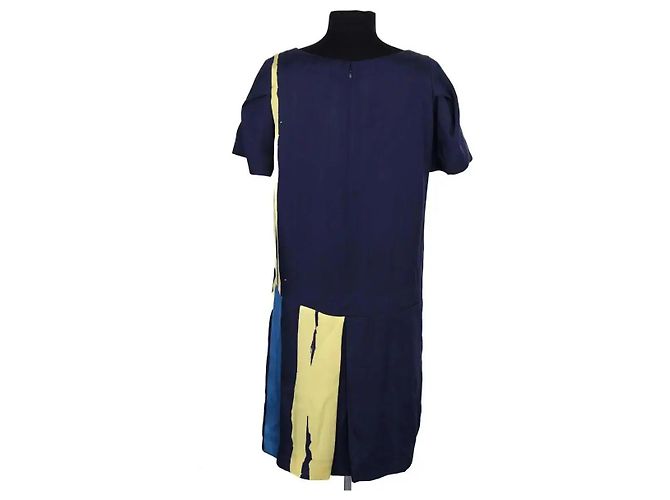 Chloé Abito blu navy - vista 3