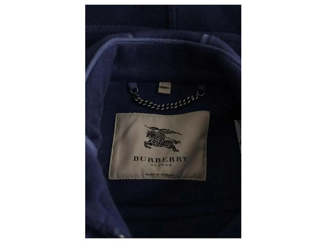 Burberry Cappotto blu - vista 4