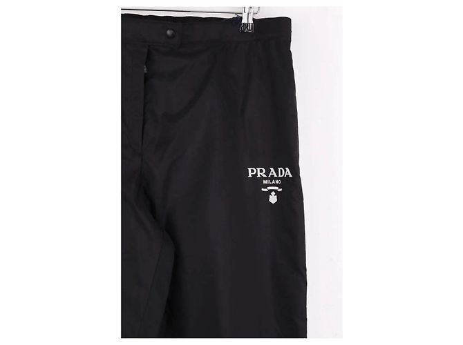 Prada Pantalón recto negro - vista 2