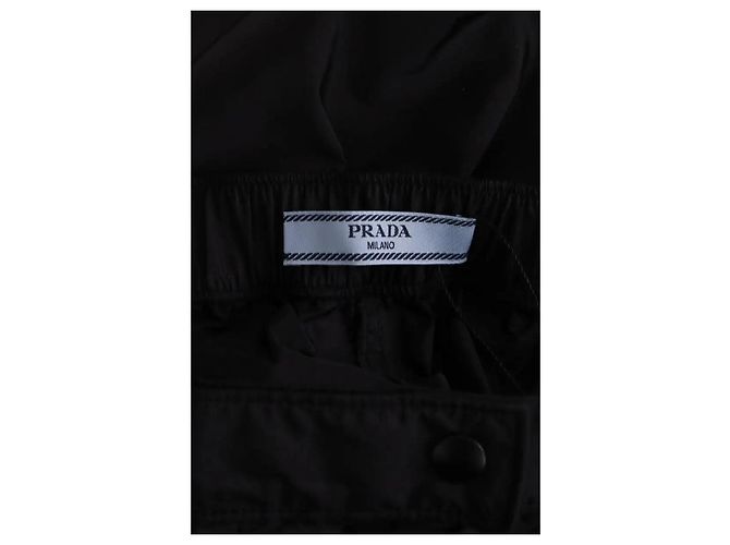 Prada Pantalón recto negro - vista 4