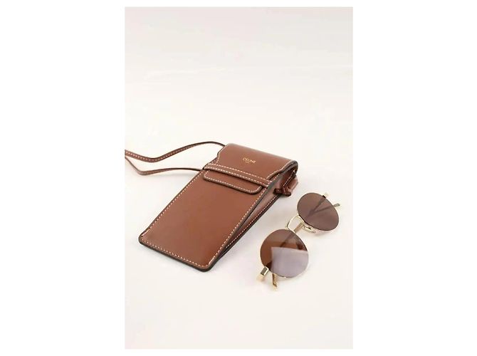 Céline Goldene Sonnenbrille - Ansicht 3