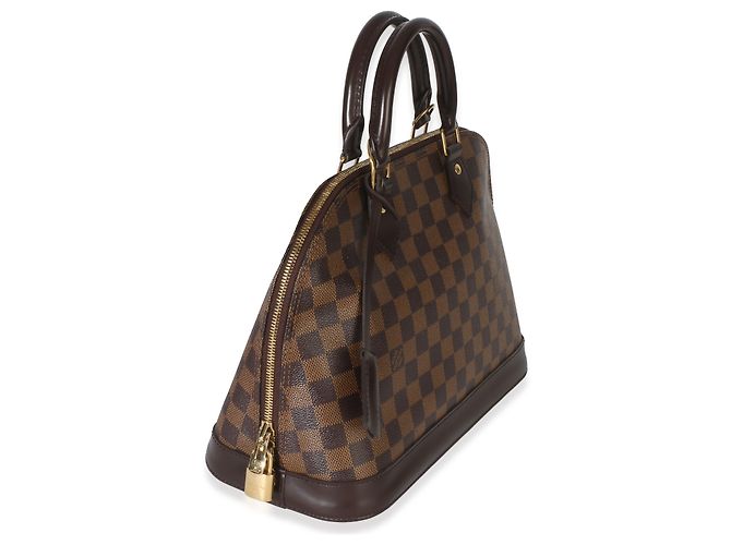 Louis Vuitton Damier Ebene Canvas Alma PM Marrone - vista 4