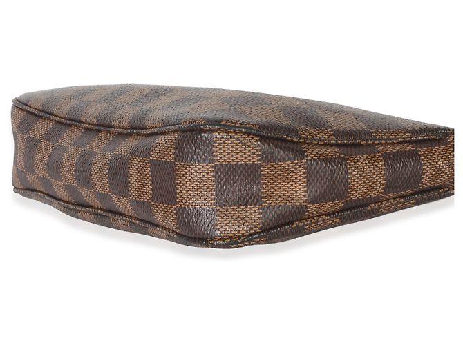 Louis Vuitton Damier Ebene Canvas Pochette Accessoires NM Marrone - vista 6