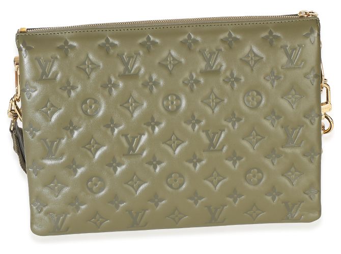 Louis Vuitton Coussin MM aus Olive Monogram Embossed Lambskin Grün - Ansicht 2