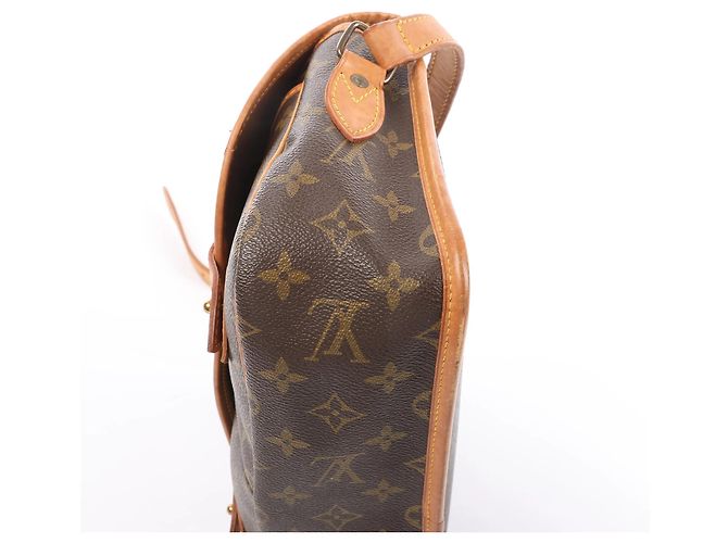 Gibeciere Borsa a tracolla Louis Vuitton Gibecière MM Monogram Canvas Marrone M42247 - vista 10