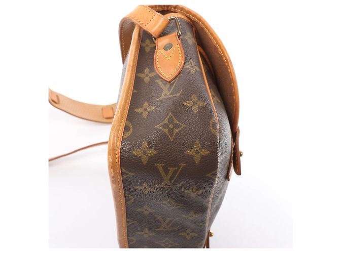 Gibeciere Borsa a tracolla Louis Vuitton Gibecière MM Monogram Canvas Marrone M42247 - vista 11