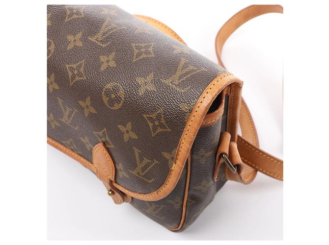 Gibeciere Borsa a tracolla Louis Vuitton Gibecière MM Monogram Canvas Marrone M42247 - vista 13