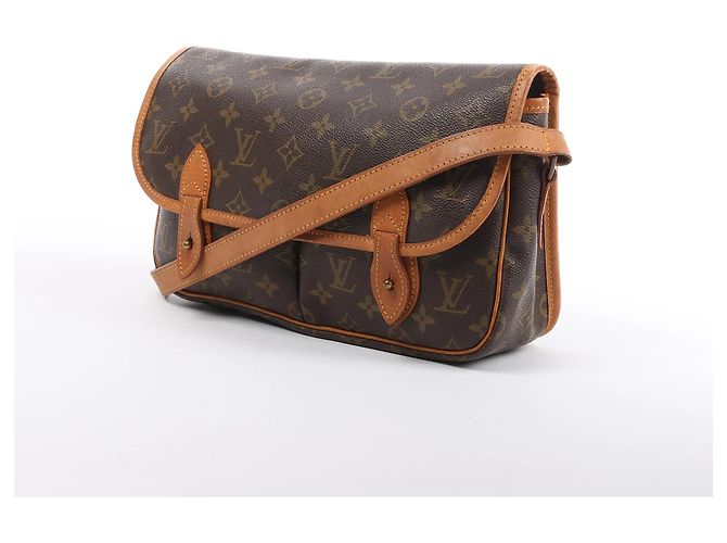 Gibeciere Borsa a tracolla Louis Vuitton Gibecière MM Monogram Canvas Marrone M42247 - vista 2