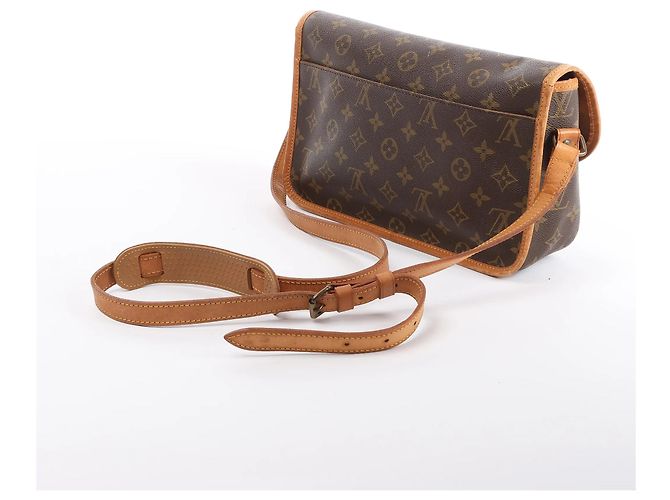 Gibeciere Borsa a tracolla Louis Vuitton Gibecière MM Monogram Canvas Marrone M42247 - vista 3