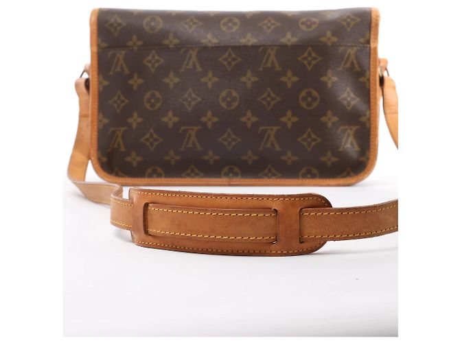 Gibeciere Borsa a tracolla Louis Vuitton Gibecière MM Monogram Canvas Marrone M42247 - vista 4