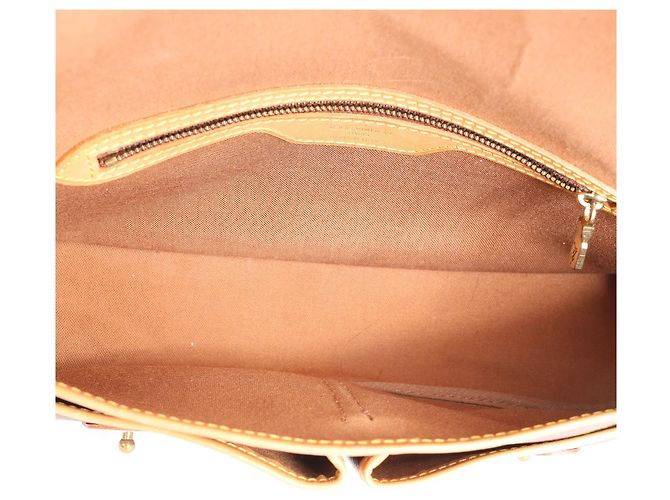 Gibeciere Borsa a tracolla Louis Vuitton Gibecière MM Monogram Canvas Marrone M42247 - vista 5