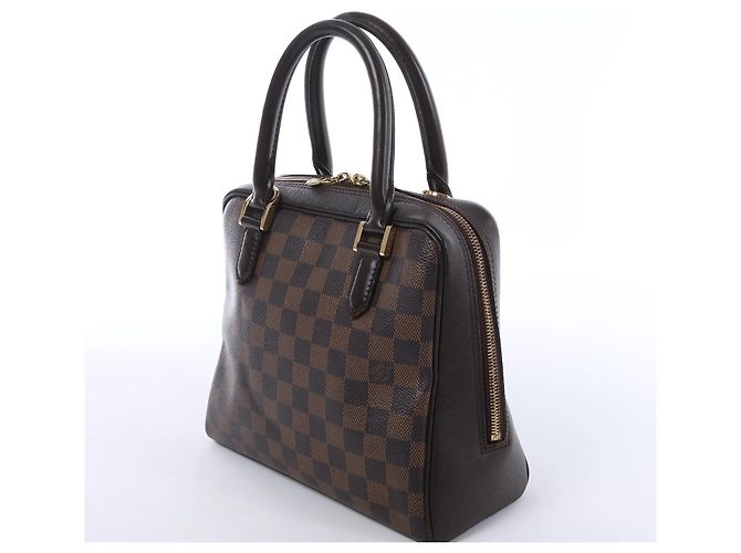 Borsa Louis Vuitton Brera Damier Ebene marrone N51150 Rosso - vista 2