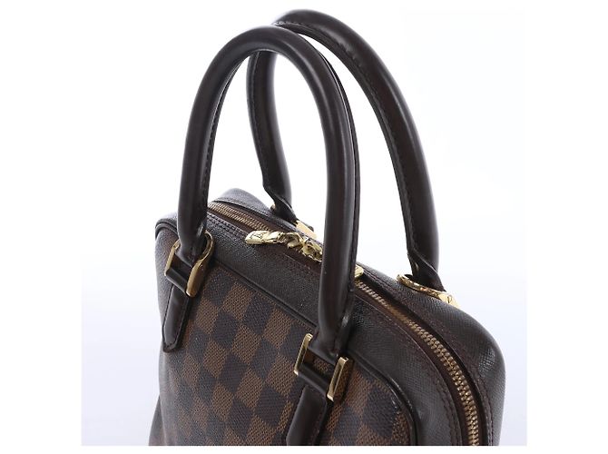 Borsa Louis Vuitton Brera Damier Ebene marrone N51150 Rosso - vista 3