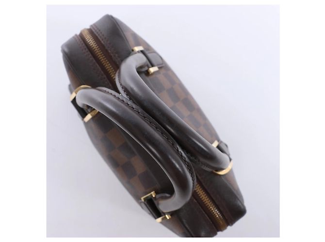 Borsa Louis Vuitton Brera Damier Ebene marrone N51150 Rosso - vista 6