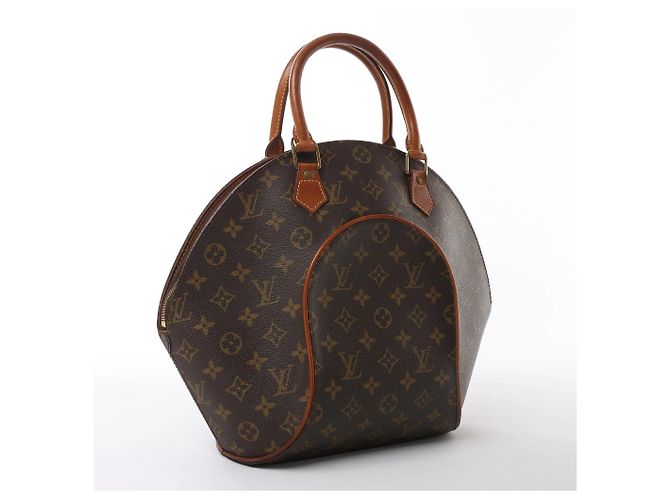Borsa Louis Vuitton Ellipse MM Monogram Canvas Marrone M51126 - vista 2