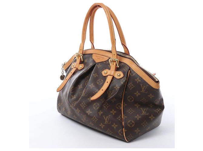 Bolsa Louis Vuitton Tivoli GM em Canvas Monogram marrom M40144 - vista 2