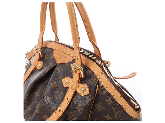 Bolsa Louis Vuitton Tivoli GM em Canvas Monogram marrom M40144 - vista 3