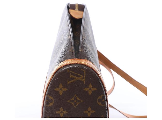 Borsa a tracolla Louis Vuitton Babylone Classic Monogram Canvas marrone M51102 - vista 10