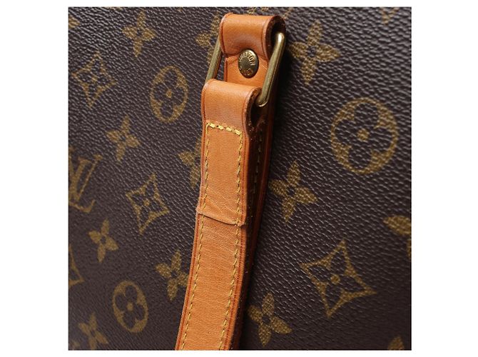 Borsa a tracolla Louis Vuitton Babylone Classic Monogram Canvas marrone M51102 - vista 12