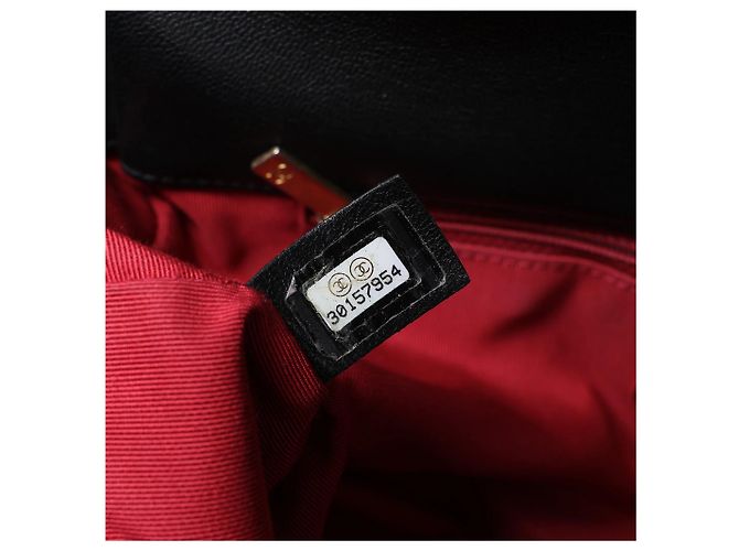 Borsa a tracolla Chanel 19 Large in pelle con catena nera 30157954 Rosso - vista 13