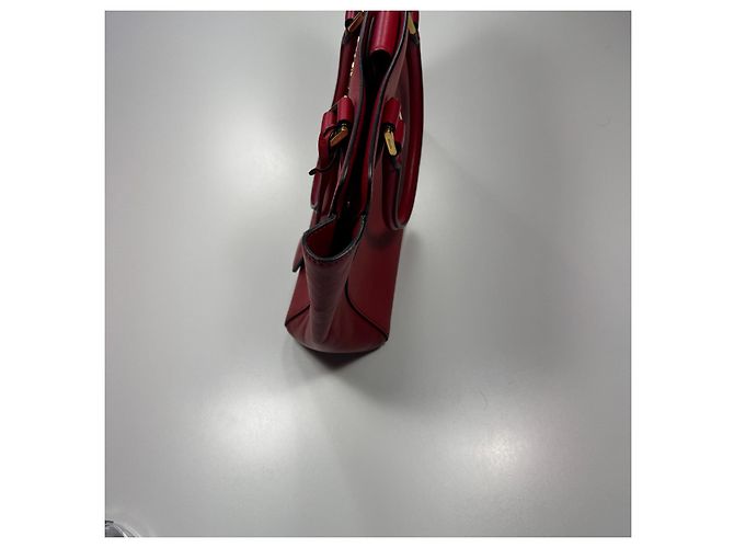 Borsa Prada in pelle Saffiano e Soft Calf Red Fuoco 1BA113 Rosso - vista 4
