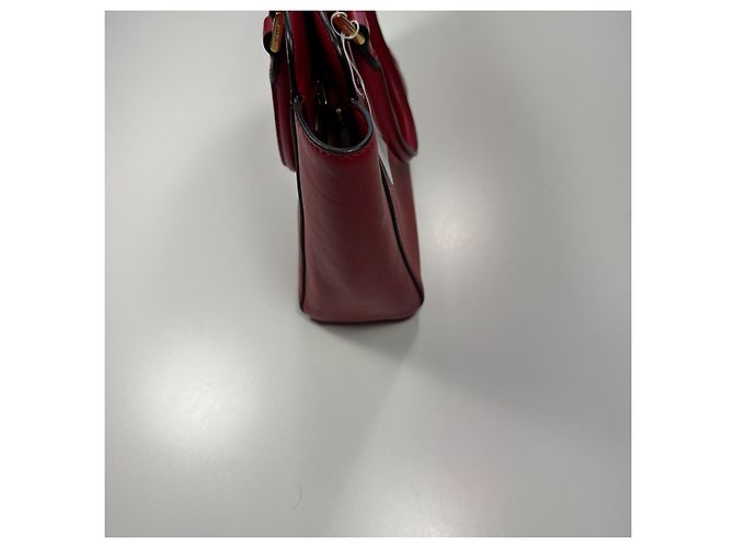 Borsa Prada in pelle Saffiano e Soft Calf Red Fuoco 1BA113 Rosso - vista 6