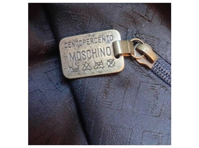 Moschino Redwall Borsa Tote Bordò - vista 4