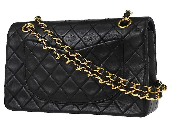 Chanel Timeless - Classic Double Flap Leather 23 Nero - vista 2