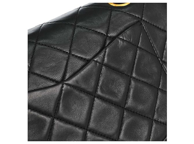 Chanel Timeless - Classic Double Flap Leather 23 Nero - vista 3