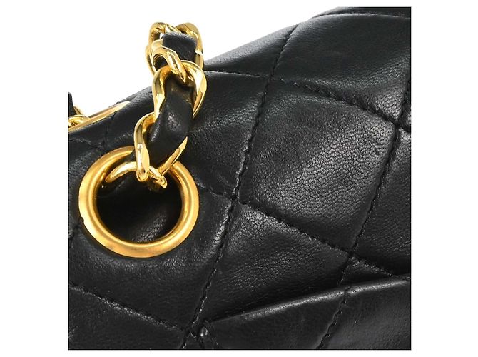 Chanel Timeless - Classic Double Flap Leather 23 Nero - vista 4
