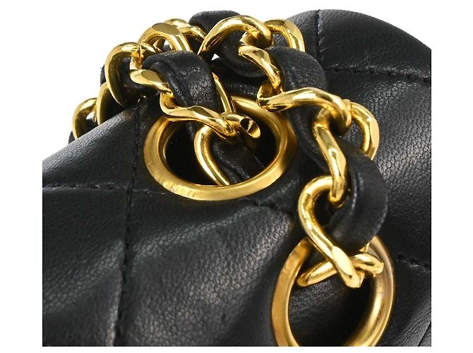 Chanel Timeless - Classic Double Flap Leather 23 Nero - vista 5