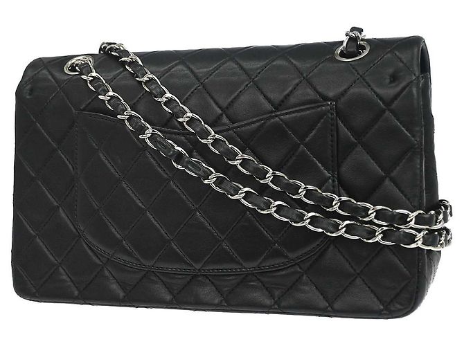 Chanel Timeless - Borsa Classic Double Flap in Pelle medium Nero - vista 2