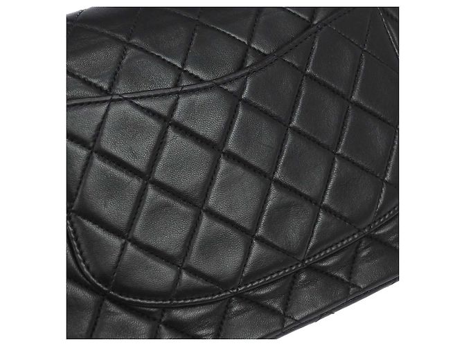 Chanel Timeless - Borsa Classic Double Flap in Pelle medium Nero - vista 4