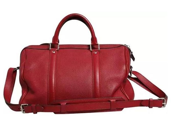 Louis Vuitton Sofia Coppola SC Bag MM in Red Taurillon Leather - view 4