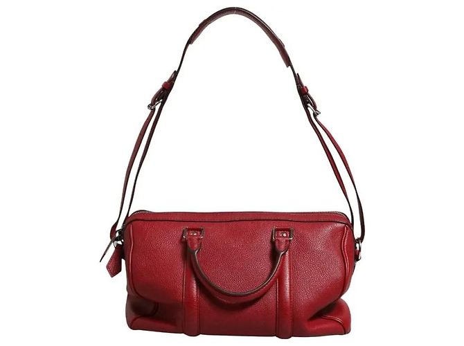 Louis Vuitton Sofia Coppola SC Bag MM in Red Taurillon Leather - view 7